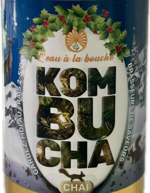 etiquette kombucha bio kombuchai