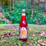 Bouteille de Kombucha hibiscus rose