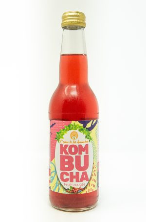 Kombucha bio fruits rouges