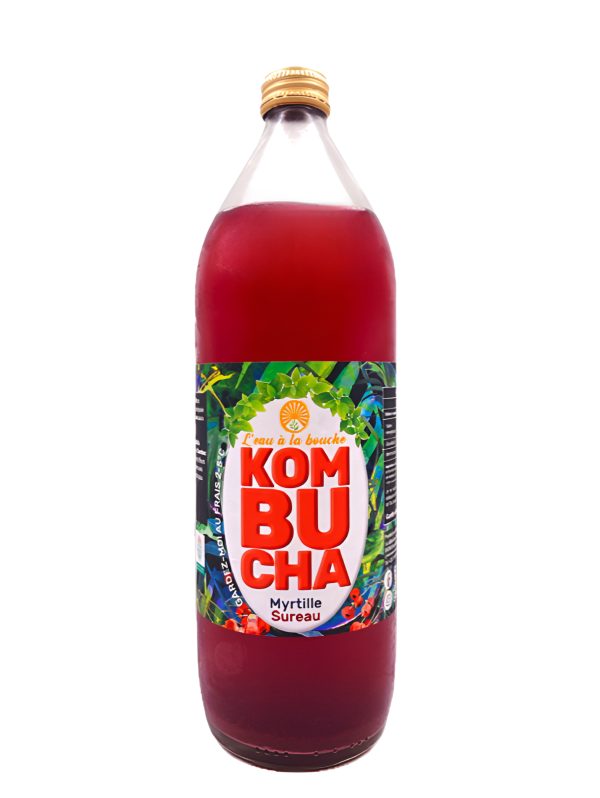 Kombucha bio myrtille sureau
