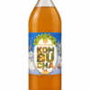 Kombucha Kombuchaï L’eau à la bouche, bouteille 1 L sur fond blanc